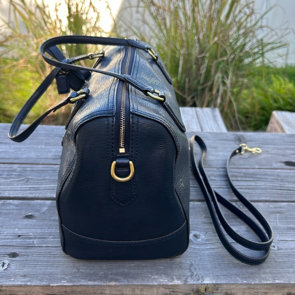 Coach Poppy East/West Satchel Tote Bag - Picture 11 of 13